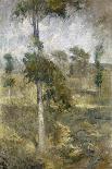 The Old Toll House at Bridgeport (Small Plate), 1888-1889-John Henry Twachtman-Giclee Print