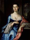 Portrait of Elizabeth Chew Smith, 1762-John Hesselius-Mounted Giclee Print