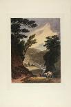 View Near the Schuylkill Falls, Pennsylvania, 1819-21-John Hill-Framed Giclee Print