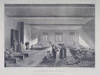 Women and Children in Bridewell's Hospital, London, 1808-John Hill-Framed Giclee Print