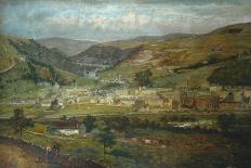 Burnley Valley from Crofts Stone, 1870-John Holland-Giclee Print