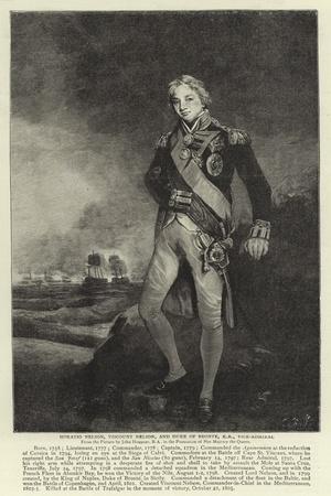 Horatio Nelson, Viscount Nelson, and Duke of Bronte, Kb, Vice-Admiral
