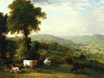 View of Shibden Valley-John Horner-Giclee Print