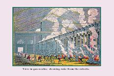 The Process of the Manufacture of Illuminating Gas-John Howard Appleton-Art Print