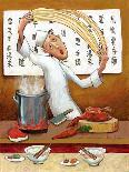 Wok-Man, Chinese Chef-John Howard-Giclee Print