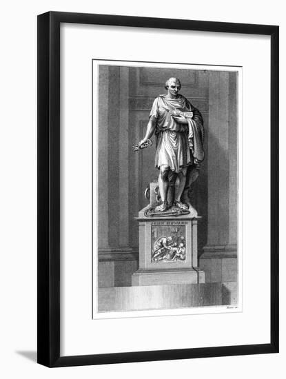 John Howard Statue-null-Framed Art Print