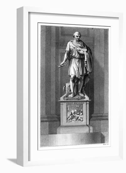 John Howard Statue-null-Framed Art Print