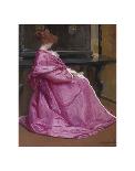 Le Domino Rose, about 1895-John Humphreys Johnston-Framed Art Print