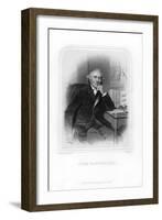 John Hunter, Scottish Surgeon, 1870-Francis Holl-Framed Giclee Print