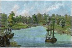 Sydney Cove, New South Wales, Australia, 20 August 1788-John Hunter-Mounted Giclee Print