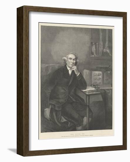 John Hunter-Sir Joshua Reynolds-Framed Giclee Print