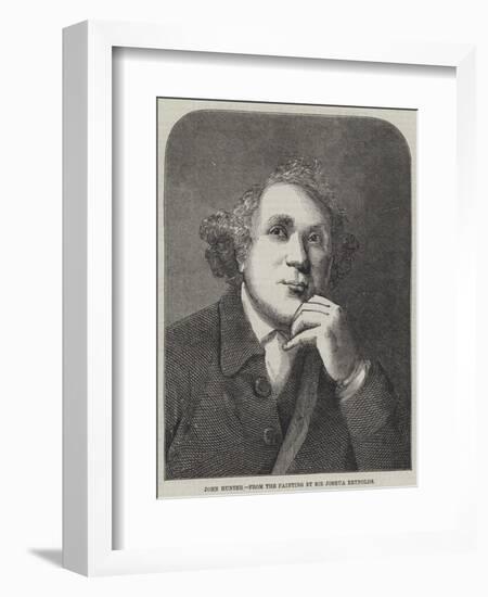 John Hunter-Sir Joshua Reynolds-Framed Giclee Print