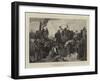 John Huss before the Stake-Carl Friedrich Lessing-Framed Giclee Print