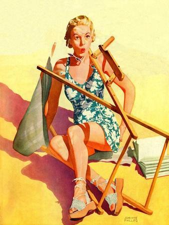 "Broken Beach Chair,"August 12, 1939