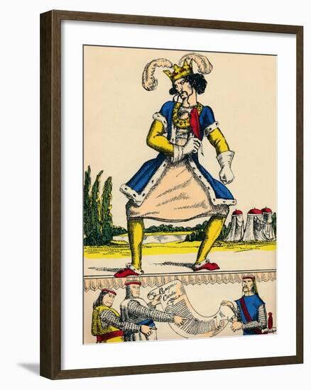 John I, King of England from 1199, (1932)-Rosalind Thornycroft-Framed Giclee Print