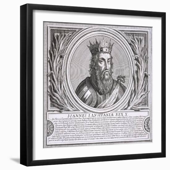 John I of Portugal (Litho)-null-Framed Giclee Print