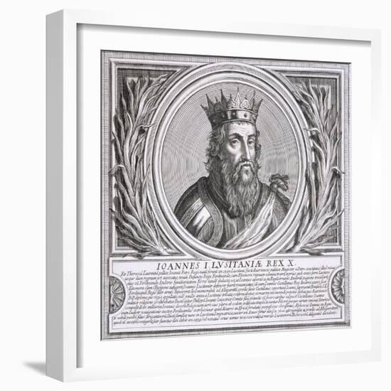 John I of Portugal (Litho)-null-Framed Giclee Print