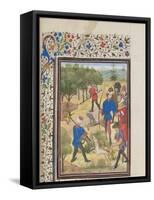 John II Comnenus, Byzantine Emperor at the Hunt, 1460S-null-Framed Stretched Canvas