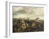 John II Good, Protected by Philip Bold, Is Defeated by Edward, Prince of Wales-Eugene Delacroix-Framed Giclee Print