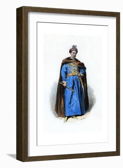 John III Sobieski, King of Poland and Grand Duke of Lithuania, 19th Century-Hippolyte Louis Emile Pauquet-Framed Giclee Print