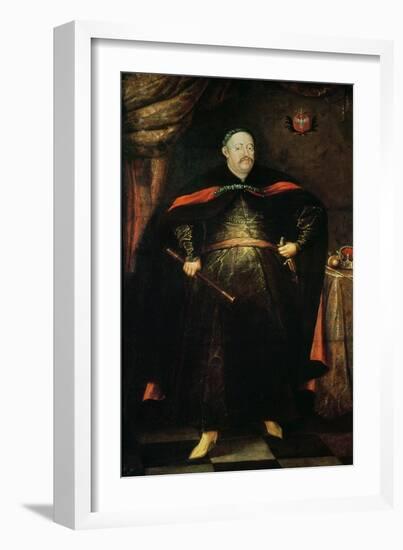 John III Sobieski-Alexandre Jan Tricius-Framed Giclee Print
