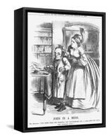 John in a Mess, 1864-John Tenniel-Framed Stretched Canvas