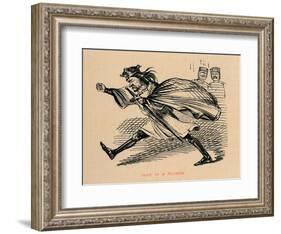 'John in a Passion', c1860, (c1860)-John Leech-Framed Giclee Print