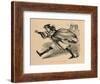 'John in a Passion', c1860, (c1860)-John Leech-Framed Giclee Print