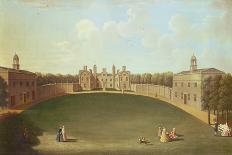 View of St. James's Park with Westminster Abbey Beyond-John Inigo Richards-Giclee Print