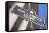 John J Hamrock Square-Joseph Sohm-Framed Stretched Canvas