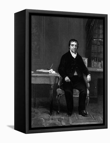 John Jacob Astor-Alonzo Chappel-Framed Stretched Canvas