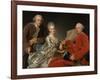 John Jennings, His Brother and Sister-In-Law, 1769-Alexander Roslin-Framed Giclee Print