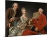 John Jennings, His Brother and Sister-In-Law, 1769-Alexander Roslin-Mounted Giclee Print
