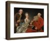 John Jennings, His Brother and Sister-In-Law, 1769-Alexander Roslin-Framed Giclee Print