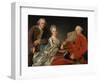 John Jennings, His Brother and Sister-In-Law, 1769-Alexander Roslin-Framed Giclee Print