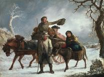Christmas Eve-John Joseph Barker-Framed Stretched Canvas