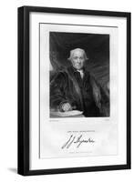 John Julius Angerstein (1735-182), English Philanthropist and Merchant-Scriven-Framed Giclee Print