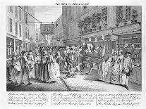 The Sailor's Adventure to the Streights of Merryland Or, an Evening View on Ludgate Hill, 1749-John June-Giclee Print