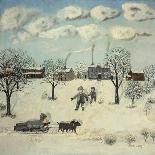 Winter-John Kane-Framed Stretched Canvas