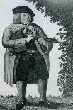 Old Geordie Sime, a Famous Piper in His Time', 1789-John Kay-Giclee Print