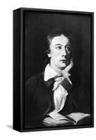 John Keats, English Poet, 19th Century-William Hilton-Framed Stretched Canvas