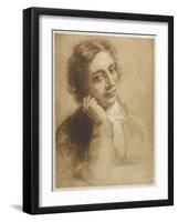 John Keats English Poet-J. Severn-Framed Art Print