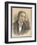 John Keats English Poet-null-Framed Art Print