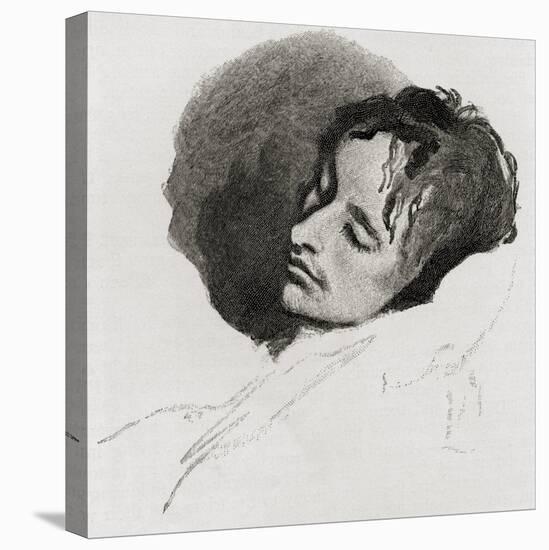 John Keats in His Last Illness, from 'The Century Illustrated Monthly Magazine', May to October,…-Joseph Severn-Stretched Canvas