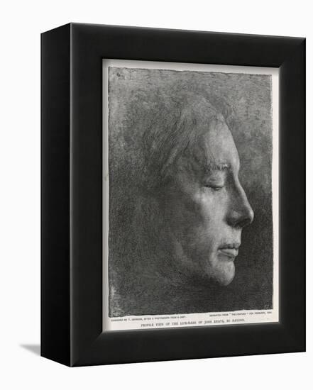 John Keats Poet-null-Framed Photographic Print