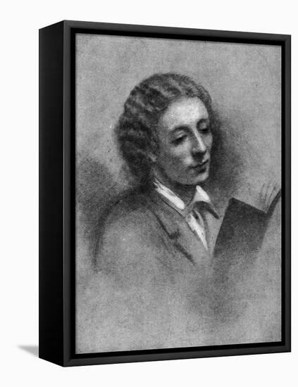 John Keats-Severn-Framed Stretched Canvas