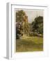 John Keble His Vicarage at Hursley, in Hampshire-null-Framed Art Print