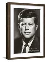 John Kennedy-null-Framed Art Print