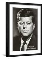 John Kennedy-null-Framed Art Print