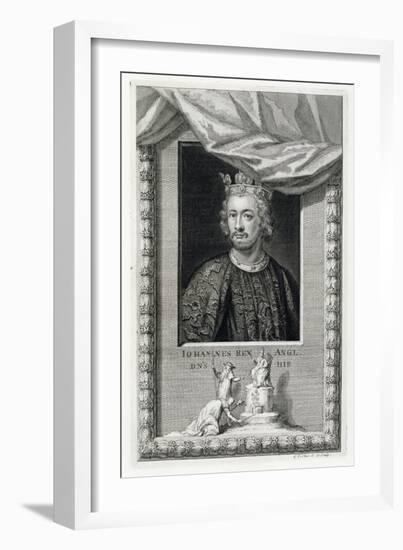 John, King of England, (18th century)-George Vertue-Framed Giclee Print